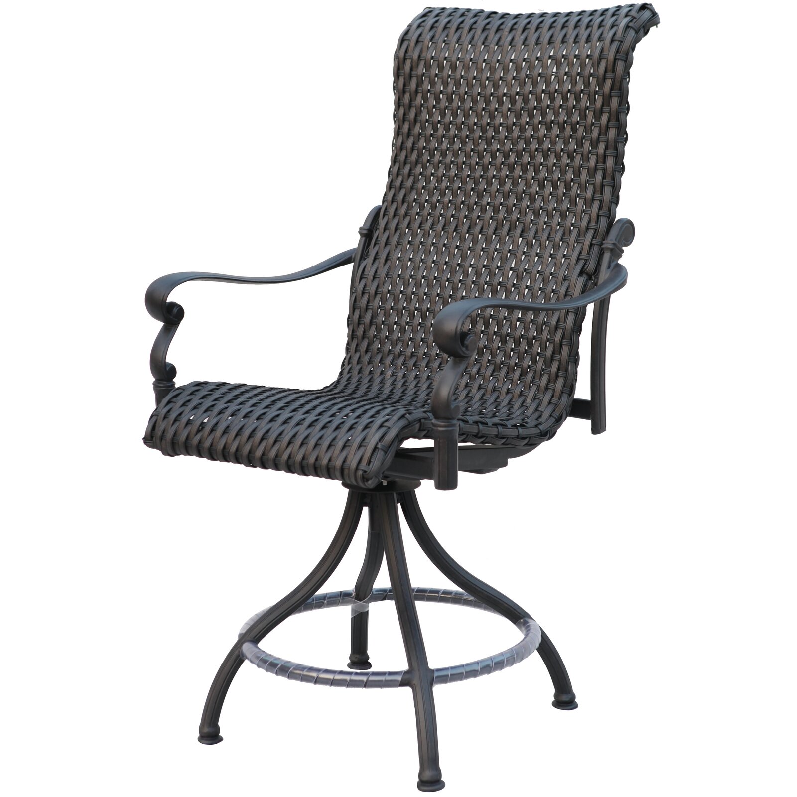 Darby Home Co Kentland Patio Bar Stool